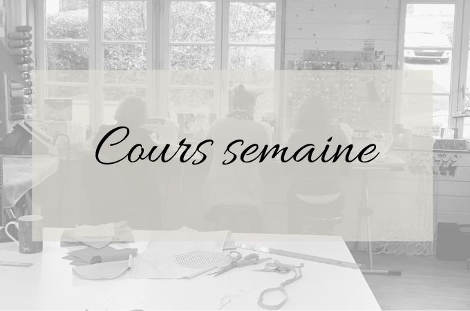 cours couture semaine